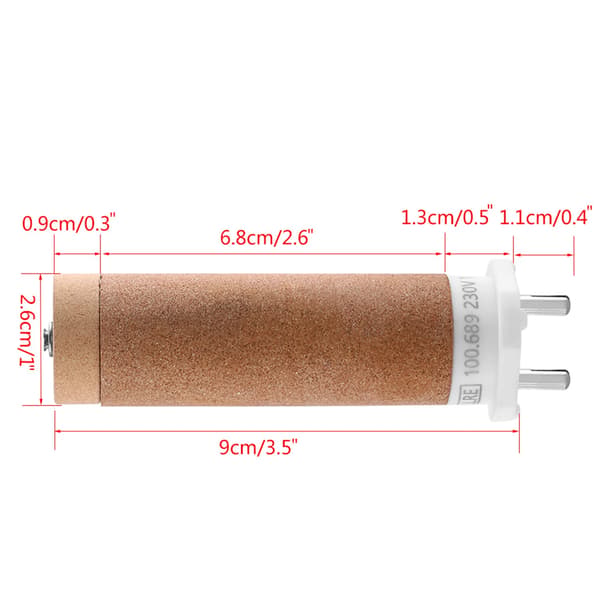 Håndholdt varm luft svejser, 1550W effekt, keramisk varmeelement,A