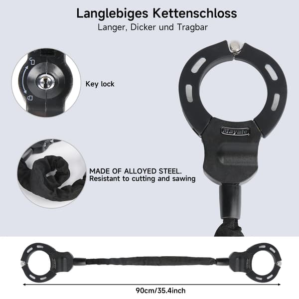 Lås, Hög Säkerhet, Hållbar Stål,Stål kabel lås
