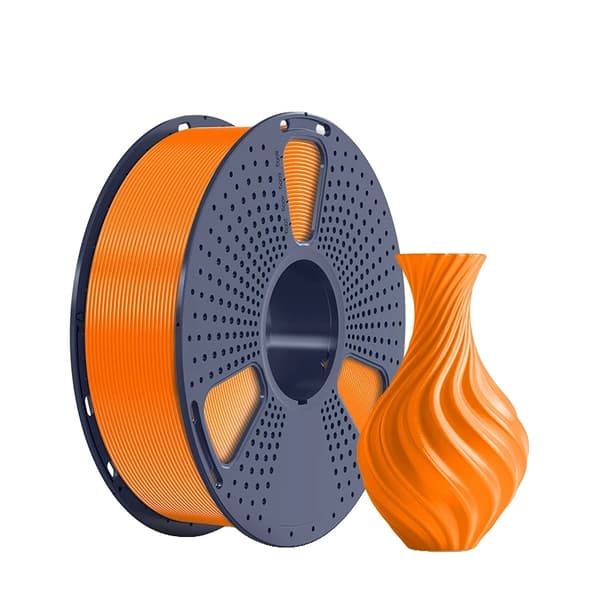 3D-printer filament, 1,75 mm diameter, biologisk nedbrydeligt materiale,Appelsin