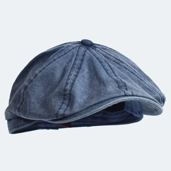 Nyhedspigehat, Klassisk Stil, Behagelig Pasform,58-60 cm-a, Blå