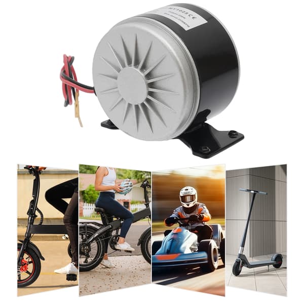 Elektrisk Motor, 250W Effekt, Effektiv Ydelse,Sølv