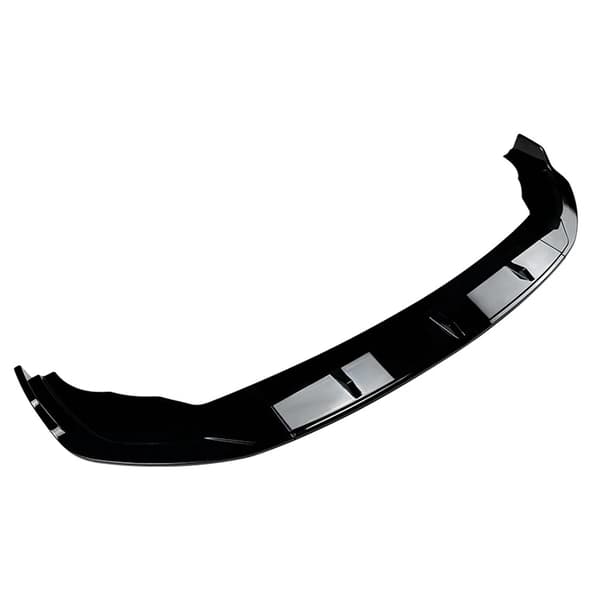 Front Bumper Lip Splitter, Aerodynamisk Design, Nem Installation,sort
