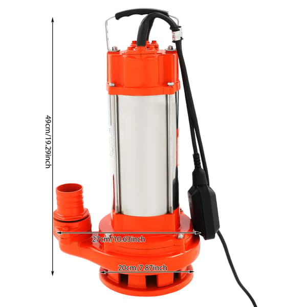 Vattenpump, Kraftfull Prestanda, Hållbar Konstruktion,Röd