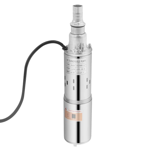 Vattenpump, solenergidriven, hög flödeshastighet,220V, EU
