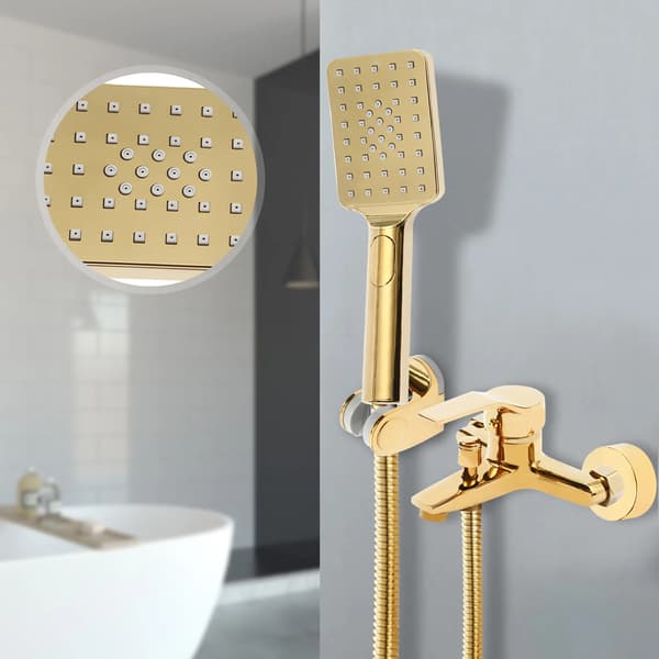 Duschkran, Kopparmaterial, Mångsidiga Tillämpningar,Guld