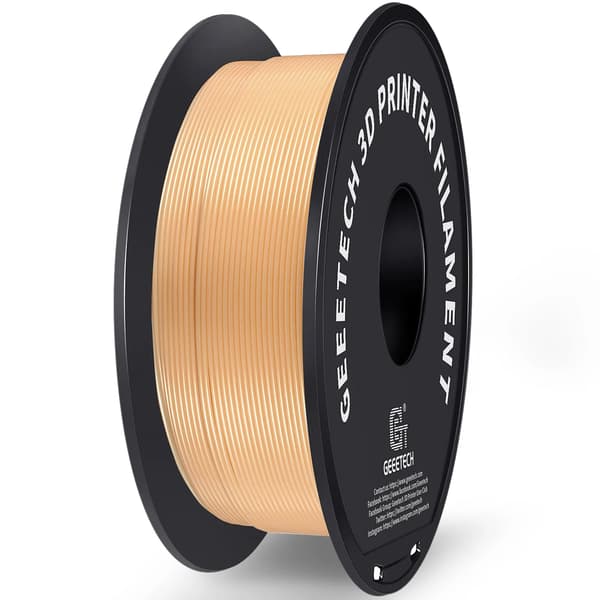 3D-printer filament, PLA-material, høj styrke og stivhed,Sandguld