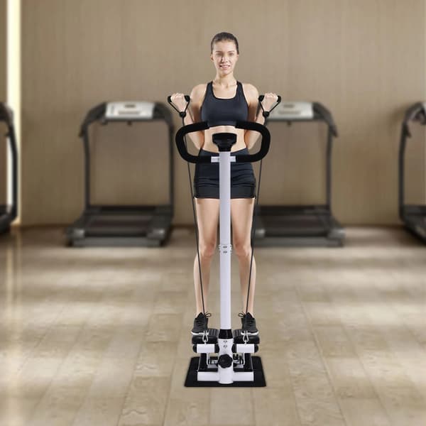 Fitness Stepper, Træningsudstyr, Kompakt Design,sort