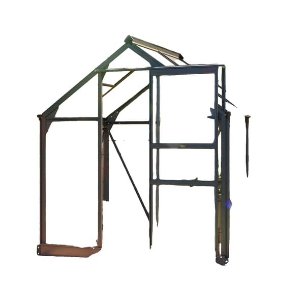 Växthus, Aluminiumkonstruktion, Takfönsterdesign, VIT