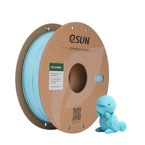 3D-printer filament, mat finish, høj kompatibilitet,Søblå