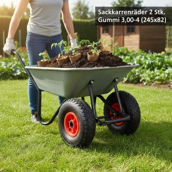 Hjul, Holdbart Gummi, Glat Mobilitet,hær grøn