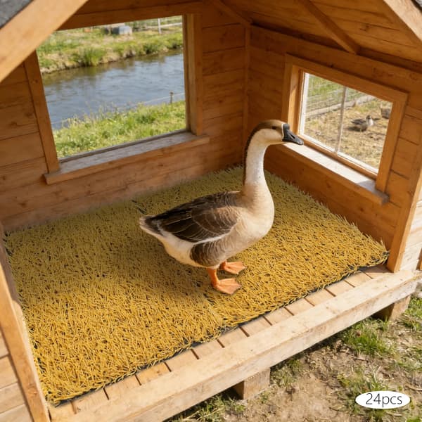 Nesting måtter, komfortable senge, alsidig brug,Stråfarvet Gul