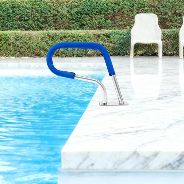 Poolräcke, Hållbart Rostfritt Stål, Hög Lastkapacitet,Silver