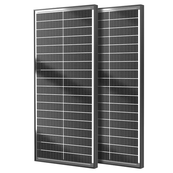 Solpanel, Bifacial Design, Hög Effektivitet,200W