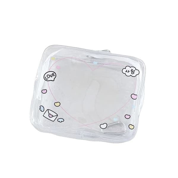 Opbevaringspose, Gennemsigtig PVC, Multifunktionelt Design,Stil 3