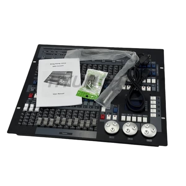 Lysbord, DMX Kontrol, Flight Case Inkluderet,kun Console, EU Stik