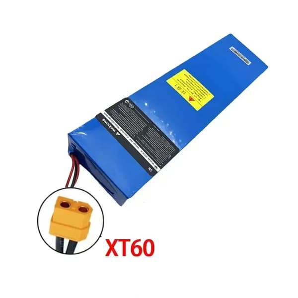 Batteripaket, 60000mAh kapacitet, 48V konfiguration, XT60
