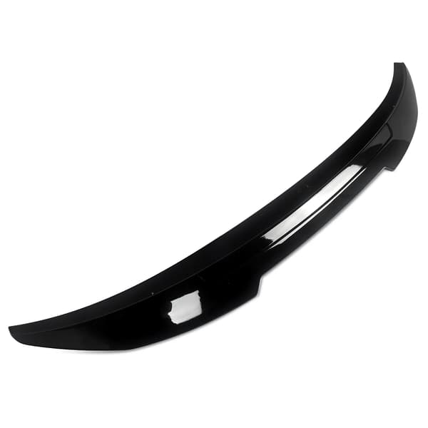 Bakspoiler, Aerodynamisk Design, Hållbar ABS-plast,Glansig svart