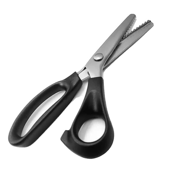 Saks, Rustfrit Stålblad, Komfortabelt Greb,sort