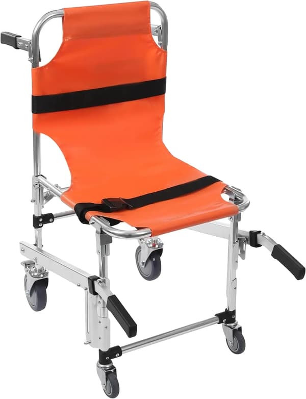 Trappstol, Lättviktig, Ergonomisk Design,Orange