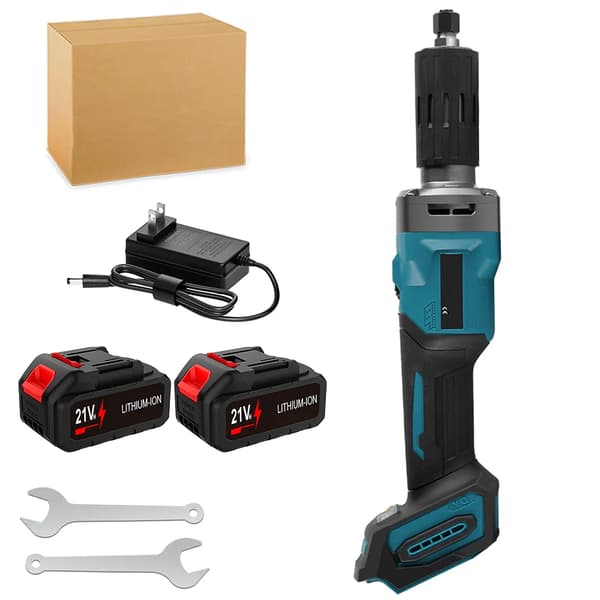 Elektrisk Dremel, Borstlös Motor, Variabel Hastighetskontroll,2 batteri EU kontakt