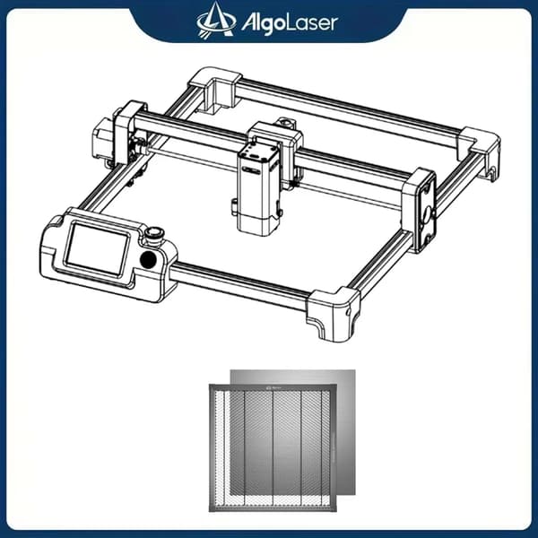 Lasergraver, Touchscreen Kontrol, 10W Laser Modul,GØR DET SELV SÆT MK3 ALHP