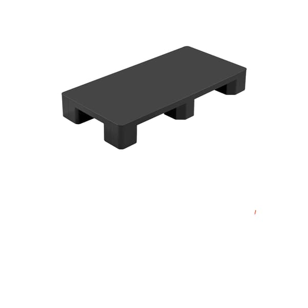 Plastpall, Hög Lastkapacitet, Stapelbar Design,2pcs