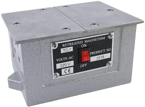 Demagnetisator, Høj Effektudgang, Kompakt Design,Sølv