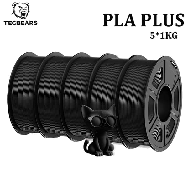 3D-printer filament, forbedret holdbarhed, boblefri design,PLA PLUS 5BK