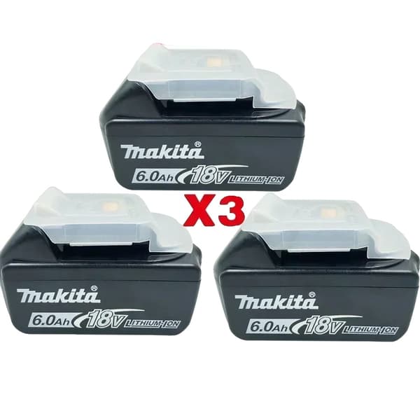Batteri, Lithium-Ion, 6.0Ah Kapacitet,3PCS YZ-6A