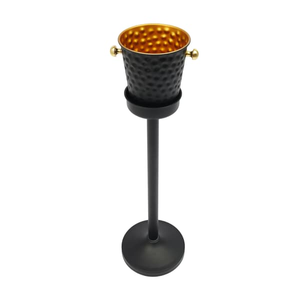 Isebalje med stativ, 5L kapacitet, moderne design,sort