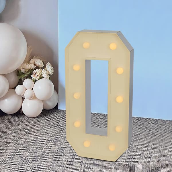 Belyst Nummer, LED Lyskilde, Nem Installation,HVID, 100cm, 0