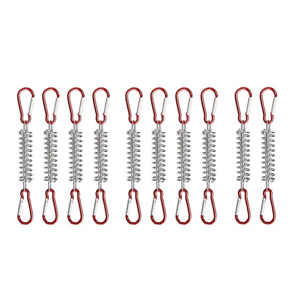 Telt Tilbehør, Kraftigt Materiale, Justerbart Design,10PCS Rød