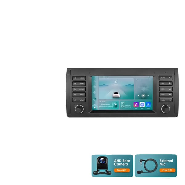 Carplay, Navigationssystem, kompatibelt med BMW E39 E53 M5 1995-2003,P1 AHDC6