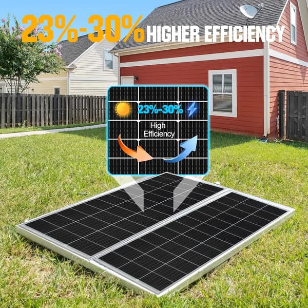 Solpanel, Hög Effektivitet, Hållbar Design,1st 120w panel