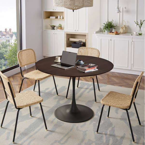 Spisebord, Rund Form, Minimalistisk Moderne Stil,EGE Farve
