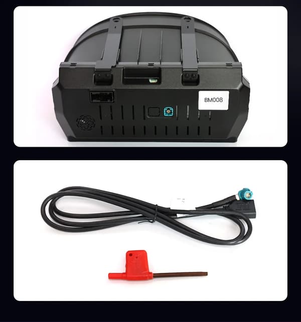 Digitalt Dashboard, Kompatibelt med 3 Serie E90 E91 E92 E93 (2005 -2012), 11-tommer LCD, Plug and Play Installation,BM008-OM-26