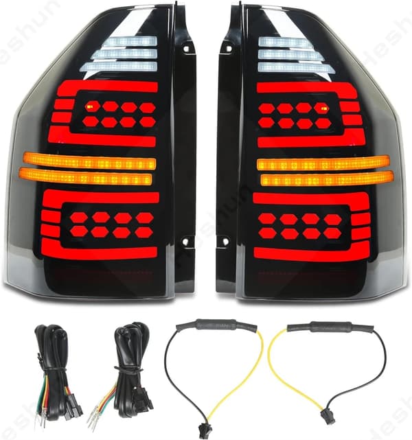 LED Baglygter, Dynamisk Signal, Vandtæt Design,Røg