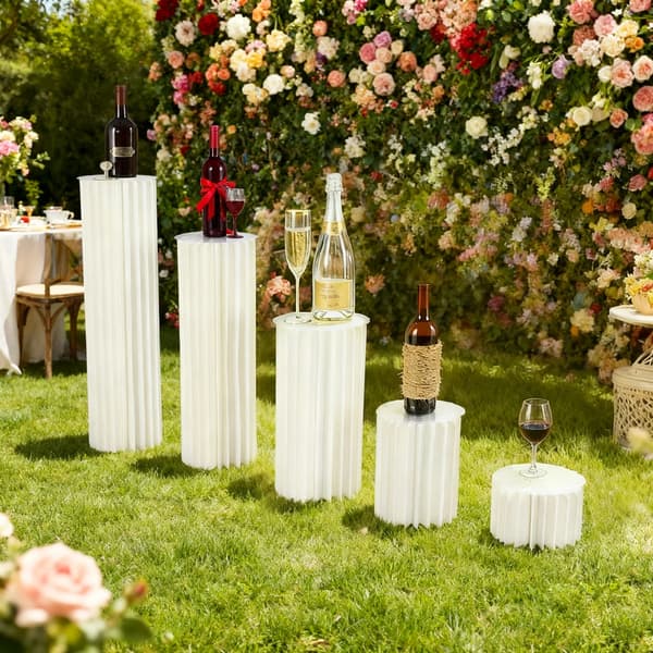 Blomsterställ, Hållbar Konstruktion, Stilig Design,Mjölkvit