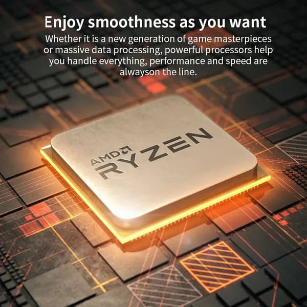 Processor, 8 Kerner, 16 Tråde, 65W TDP, DDR4 Hukommelsesunderstøttelse, PCIe 4.0
