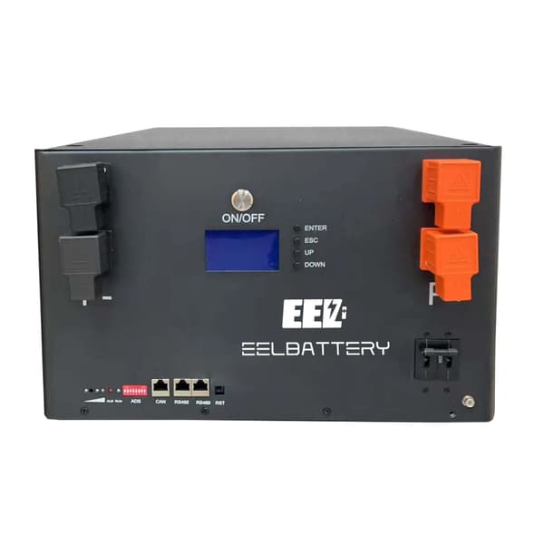 Batteriboks, 48V 16S BMS, Stabelbart Design,DA V5 Kasse-Sort, 200A BMS
