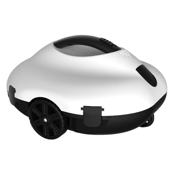 Robotgräsklippare, Sladdlös Design, Hög Sugkraft,VIT