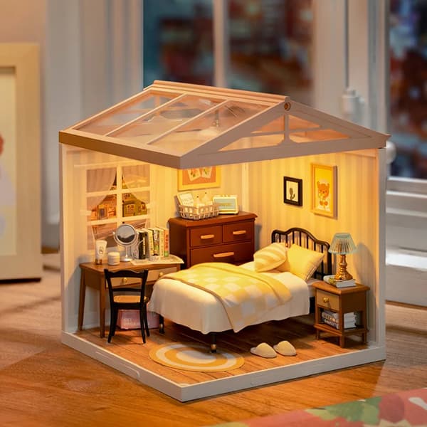 3D Puslespil, Miniature Dukkehus Sæt, Kreativ Samlemodel,STDW009