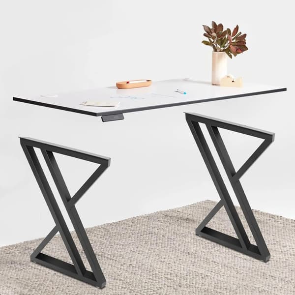 Bordben, Järnmaterial, Höjd 70 cm, Bredd 50 cm, Viktkapacitet 300 kg, X-formad Design