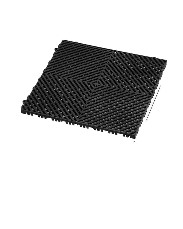 Dräneringsmatta, Hållbart Material, Sammanlänkande Design,Svart