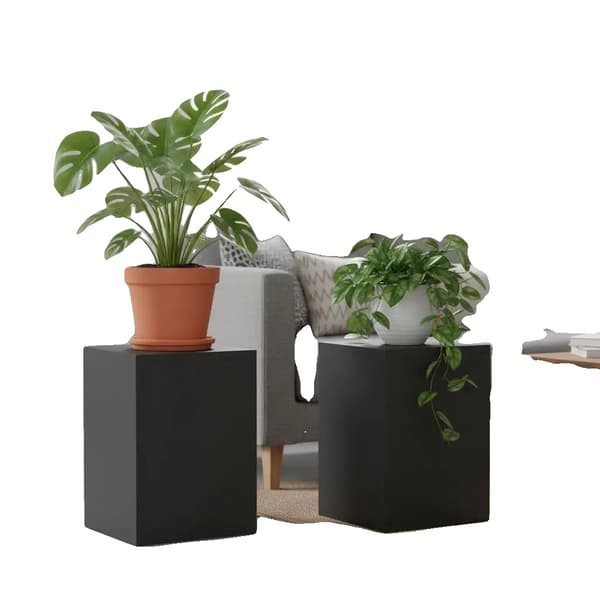 Växtställ, Stålram, Stilren Design,armégrön