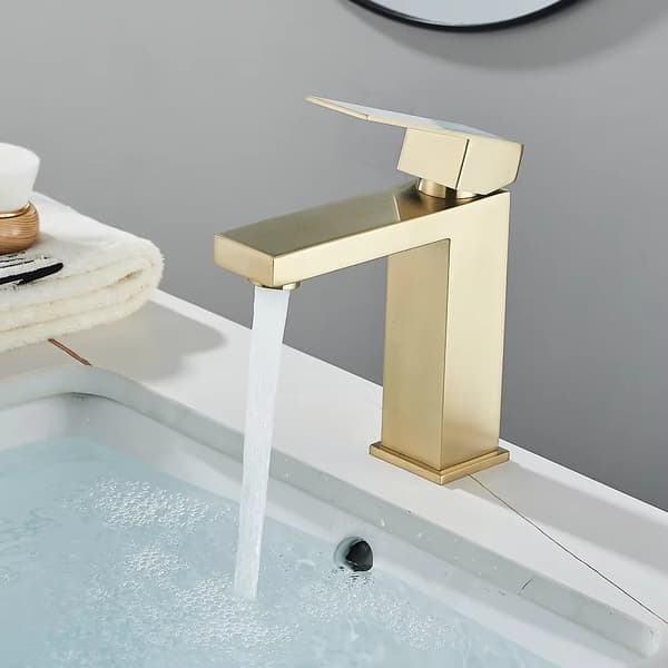 Vaskebatteri, Rustfrit Stål, Moderne Stil,Børstet Guld A