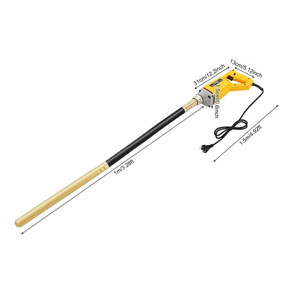Betonvibrator, 850W Effekt, Ergonomisk Design,GUL