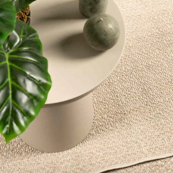 Dekorativ Gangmåtte, Boho Stil, Plastmateriale,Beige