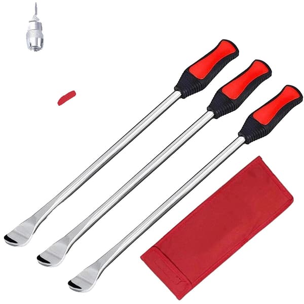 Dækudskiftningsværktøjer, Ergonomisk Design, Multifunktionelt Sæt,12 PCS