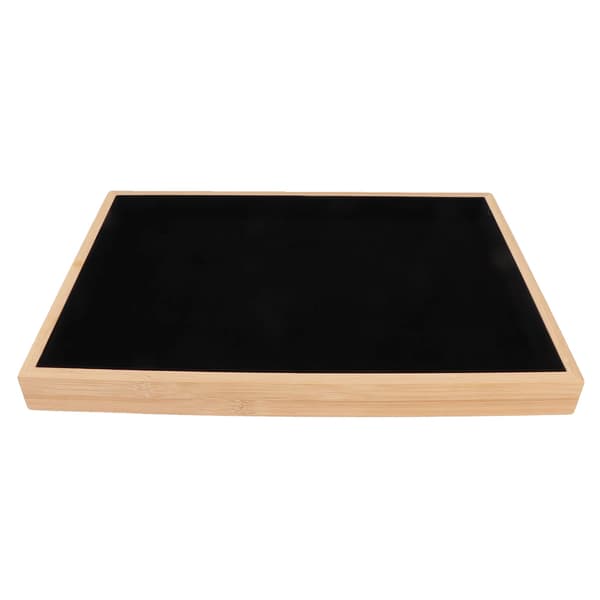 Smykkebakke, Elegant Trædesign, Ridsefast,sort